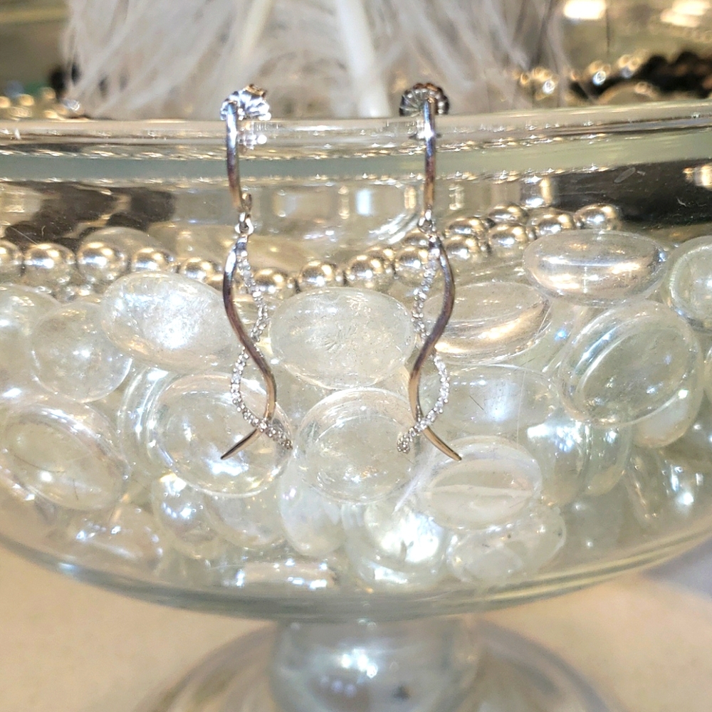 Genuin Diamond &Sterling Silver